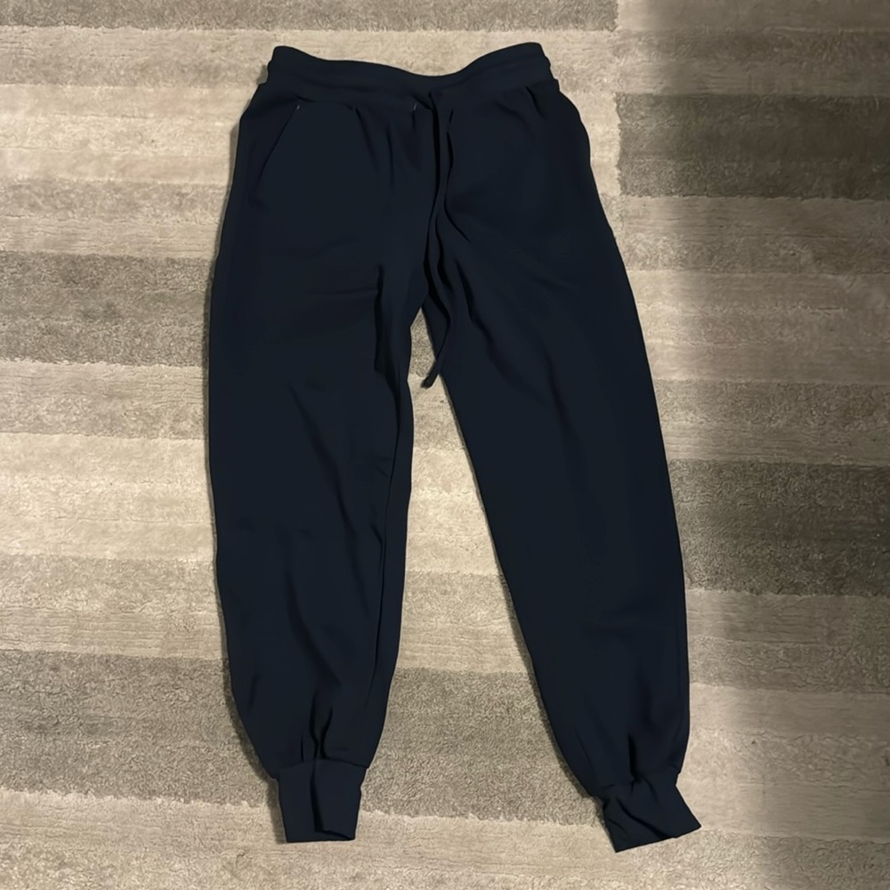Navy athletic joggers